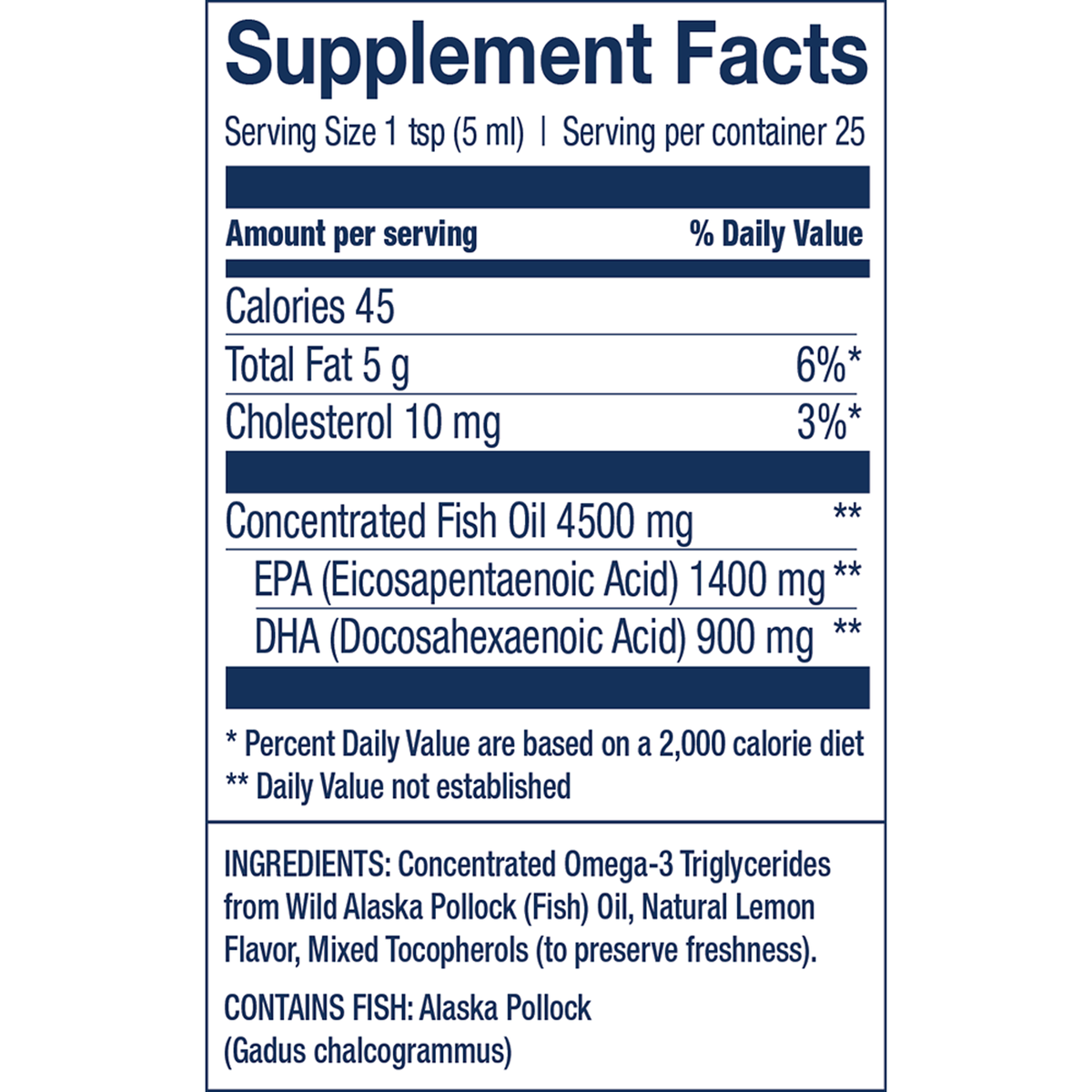 Peak Omega-3 Liquid