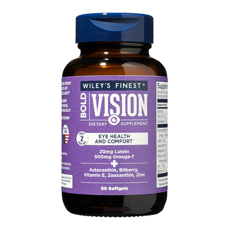 Bold Vision | Eye Health & Comfort | Wiley's Finest