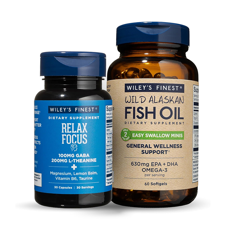 Easy Swallow Omega-3 & Stress Support Bundle