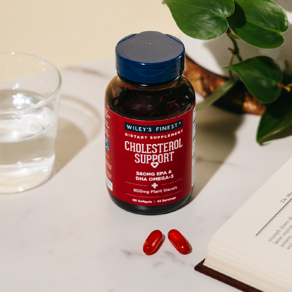 Cholesterol Support: Omega-3s + Plant Sterols for Heart Health