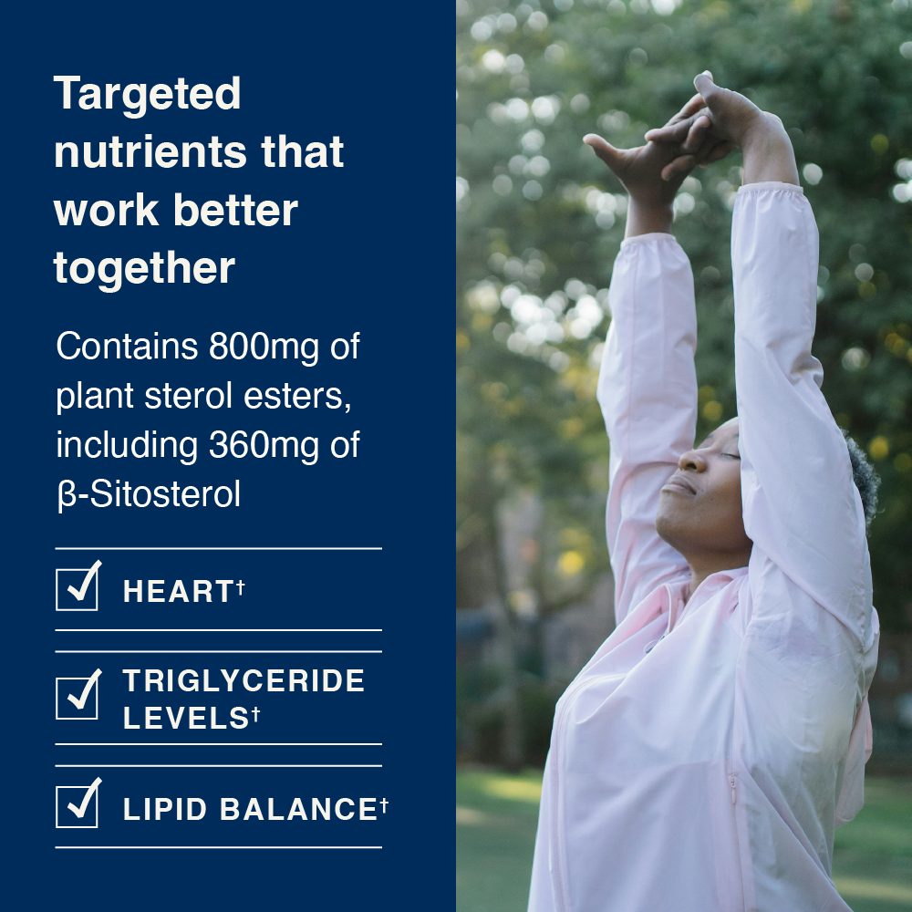 Cholesterol Support: Omega-3s + Plant Sterols for Heart Health