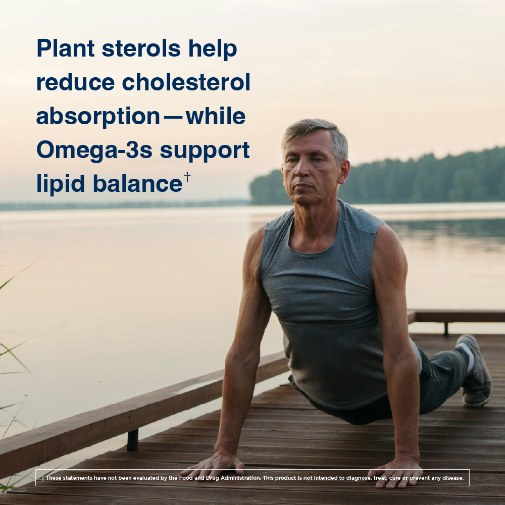 Cholesterol Support: Omega-3s + Plant Sterols for Heart Health