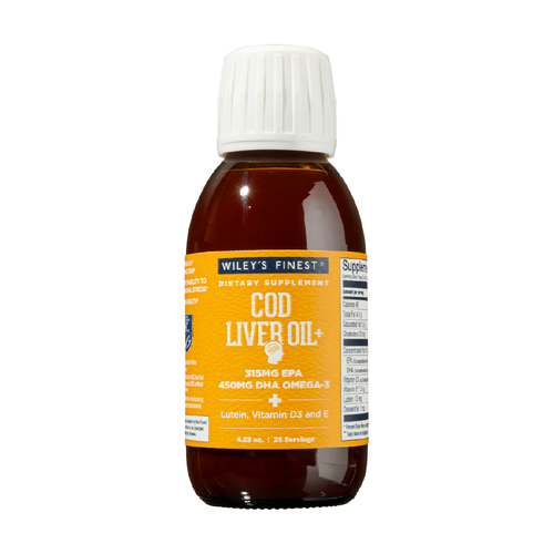 Cod Liver Oil + with Lutein for Healthy Cognitive Function