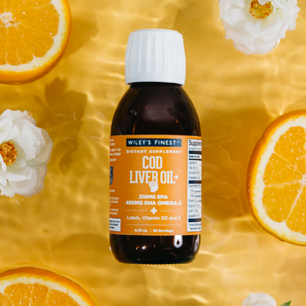 Cod Liver Oil + with Lutein for Healthy Cognitive Function*