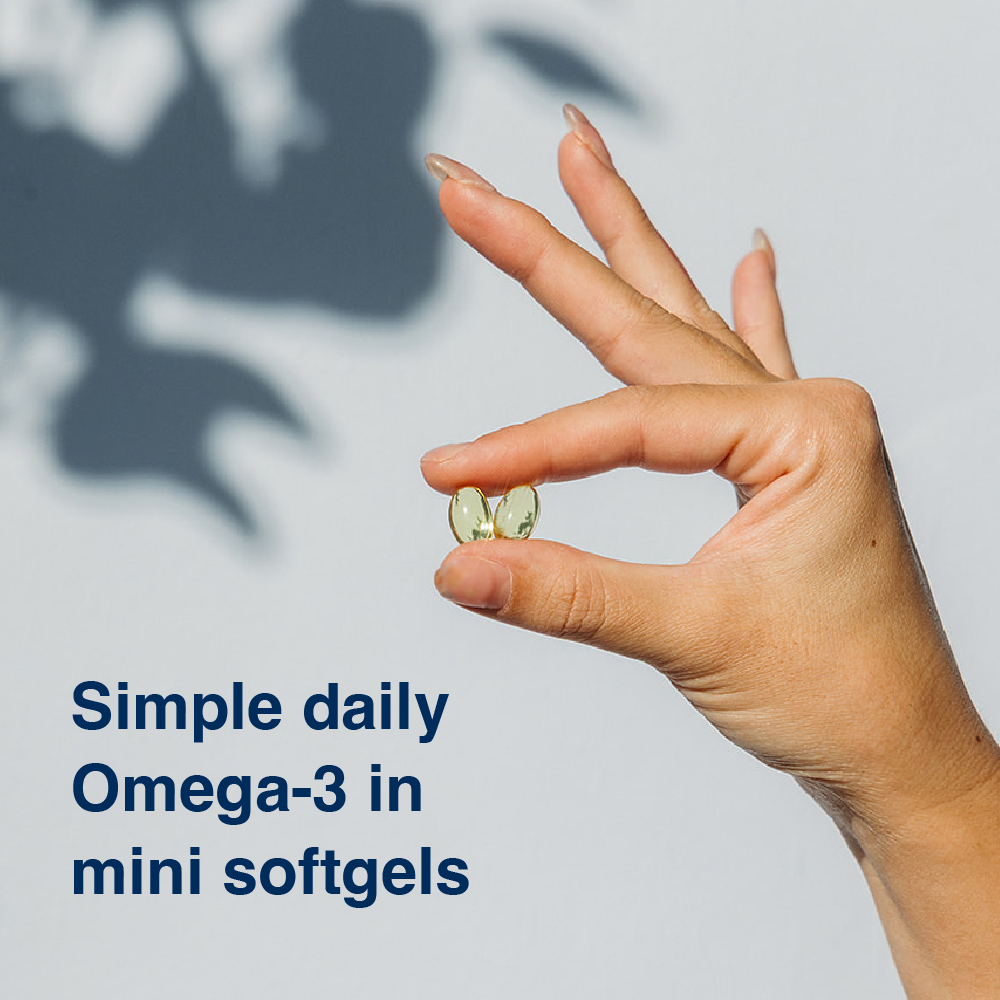 Easy Swallow Minis: Simple Daily Omega-3—In Smaller Softgels