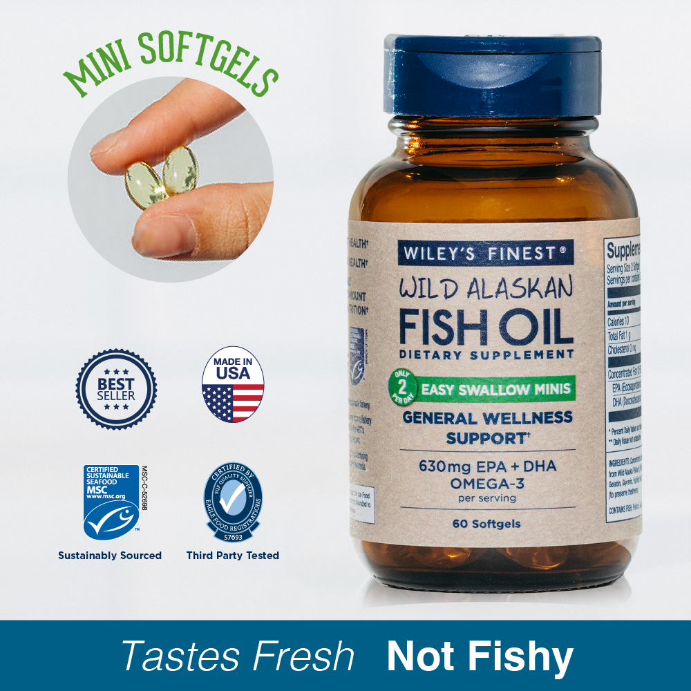 Easy Swallow Minis: Simple Daily Omega-3—In Smaller Softgels