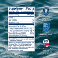 Omega-3 + K2 & D3: More Support, Fewer Supplements