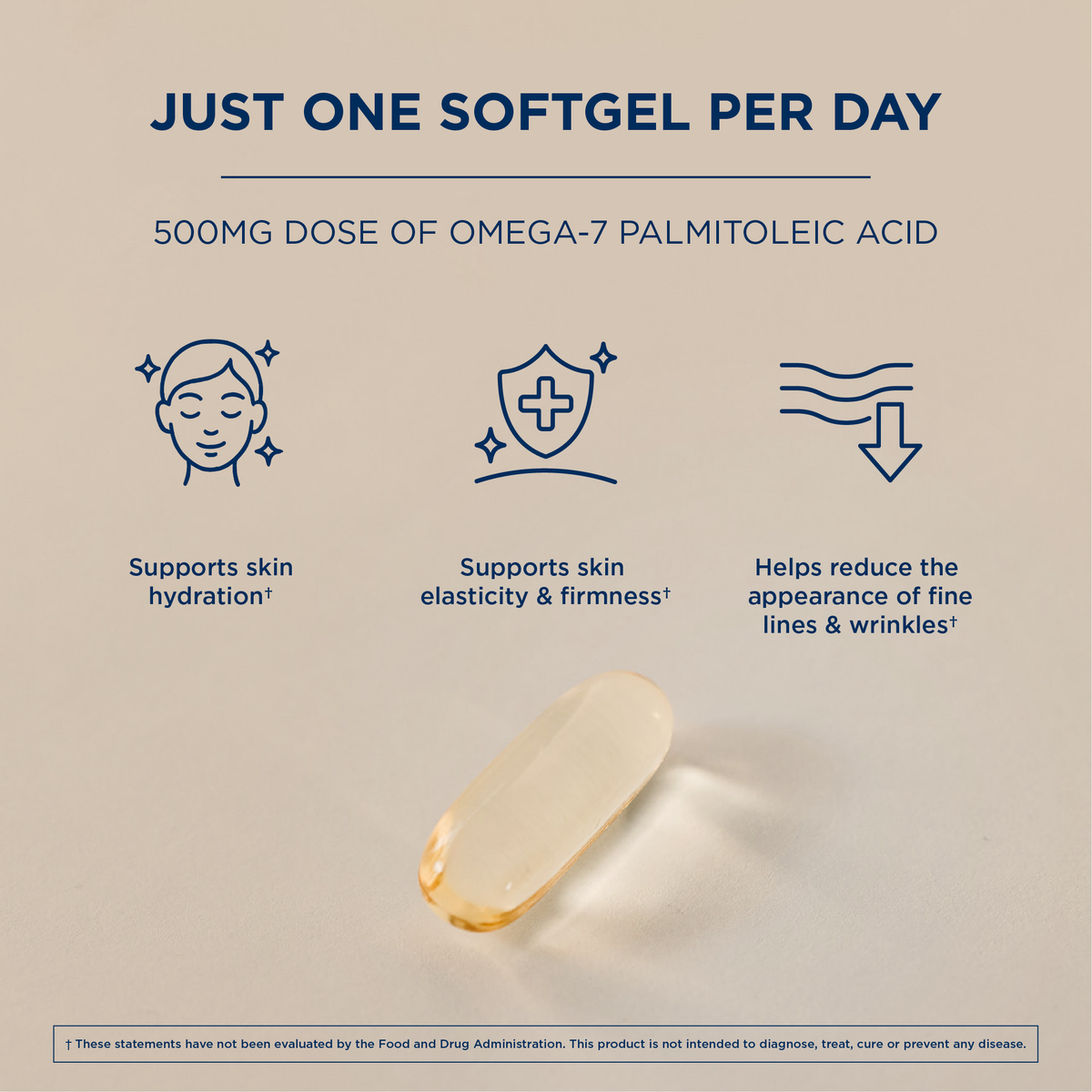 Omega-7 Skin: Hydrated, Healthy Skin from Within*