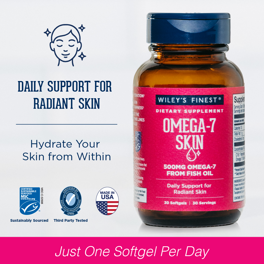 Omega-7 Skin: Hydrated, Healthy Skin from Within*