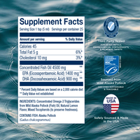 Peak Omega-3 Liquid: More Omega-3 in One Simple Teaspoon