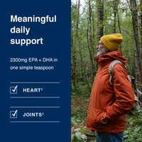Peak Omega-3 Liquid: More Omega-3 in One Simple Teaspoon
