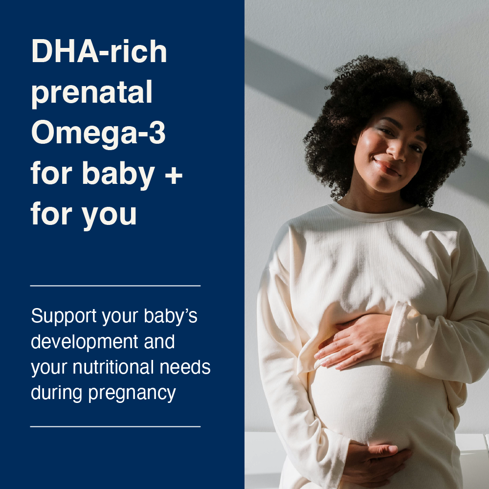 Prenatal DHA: Targeted DHA Support for Your Baby’s Brain & Eye Development*